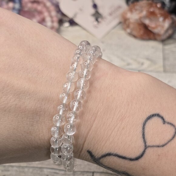 Clear Quartz Crystal Bracelet ONE - Picture 3 of 4